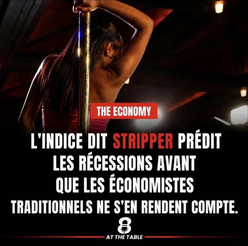 Illustration du post LinkedIn : ❗ L'indice du stripteaseur
