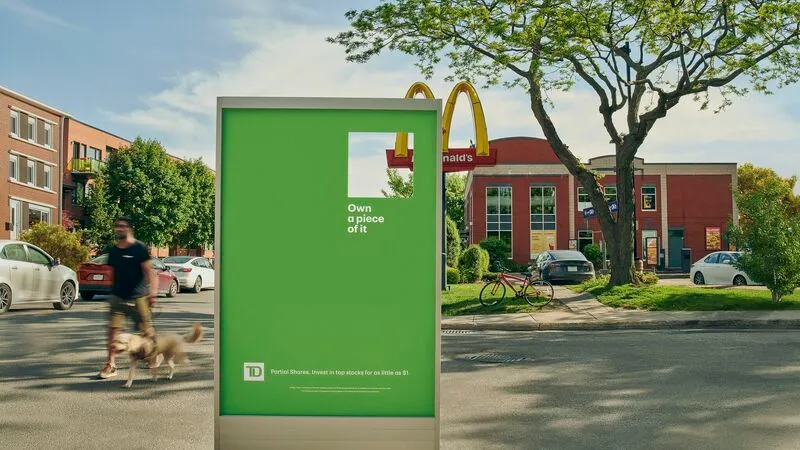Illustration du post LinkedIn : ✅ Le génie de la pub de TD Bank