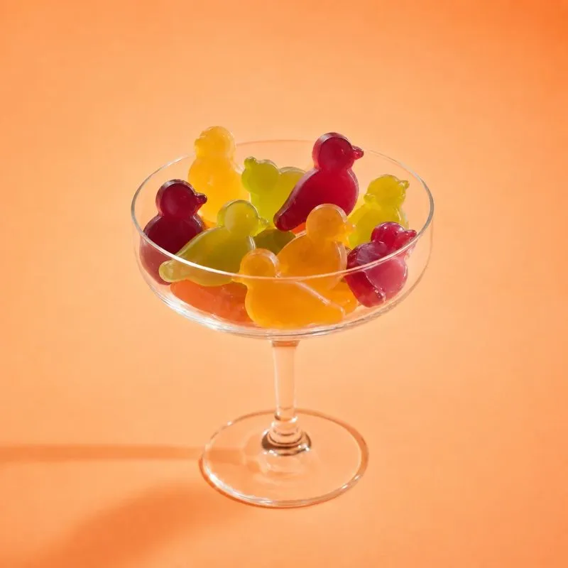 Illustration du post LinkedIn : Invention en France de bonbons alcolisées