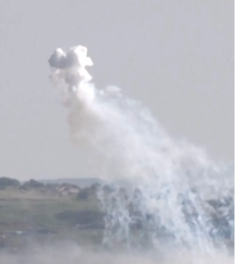 Illustration du post LinkedIn : ✅ Israël utilise le phosphore blanc dans les zones surpeuplées du Liban