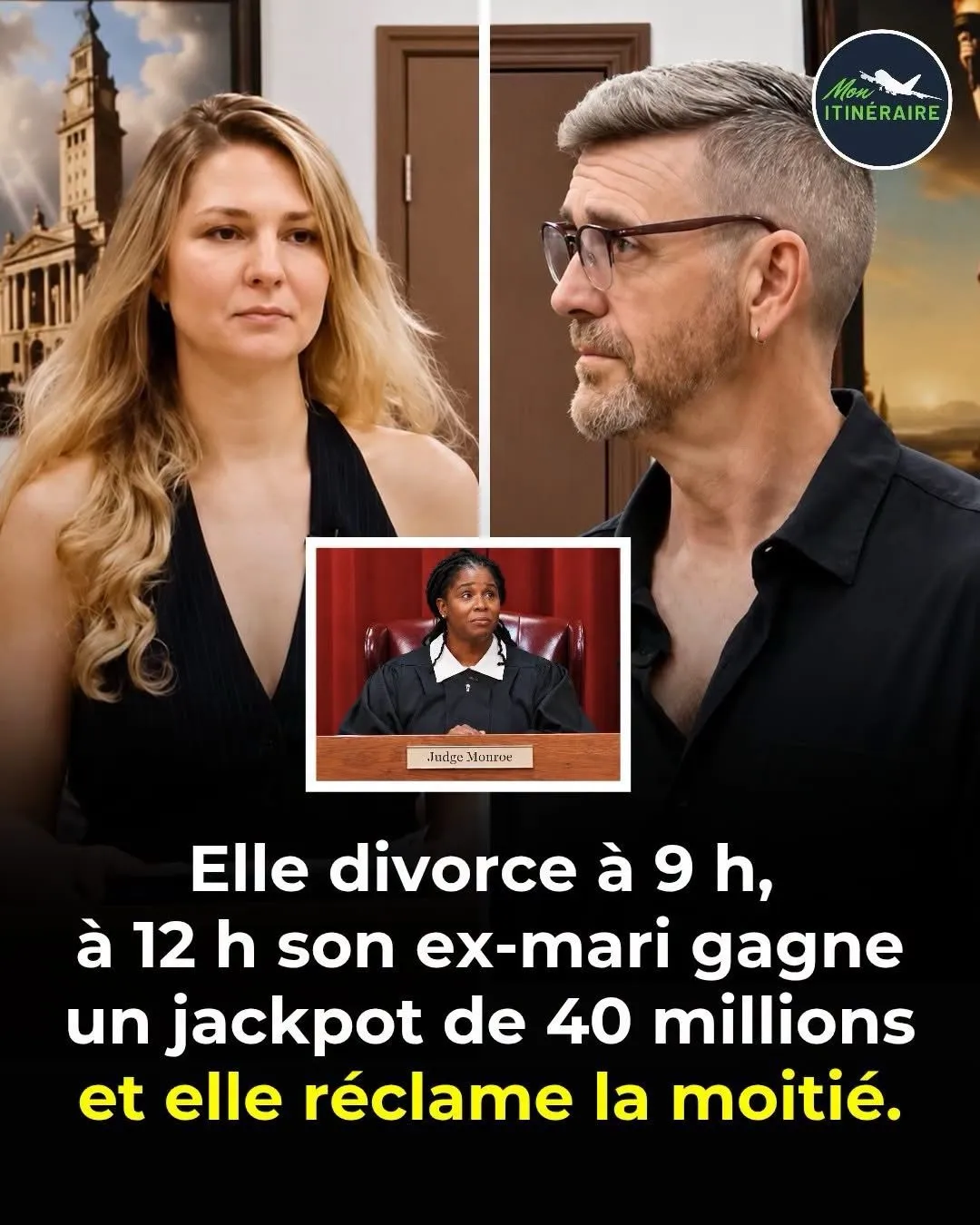 Illustration du post LinkedIn : Il gagne à la loterie après son divorce, son ex réclame la moitié.