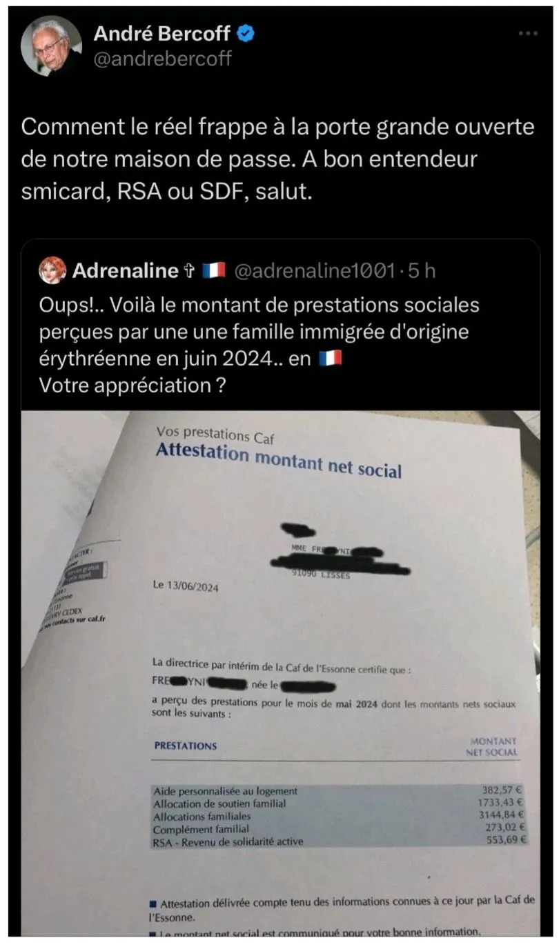 Image: le chômage c’est à cause des immigrés