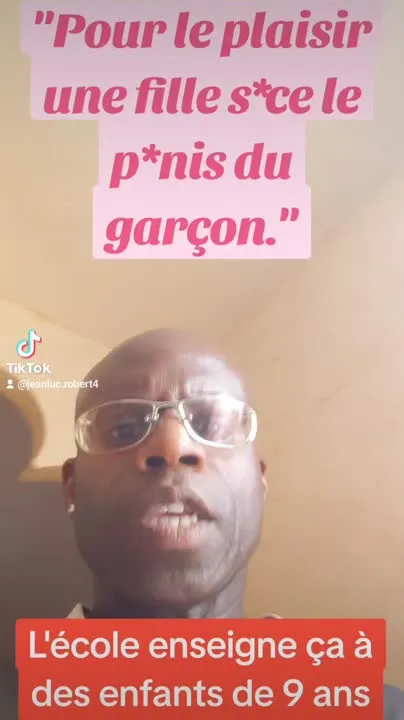 Image: Education sexuelle dépravée