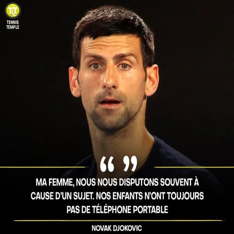 Image: Le point commun entre Djokovic, Gates et Jobs ? Pas de portables pour les enfants