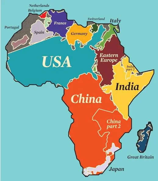 Image: L'Afrique c'est grand