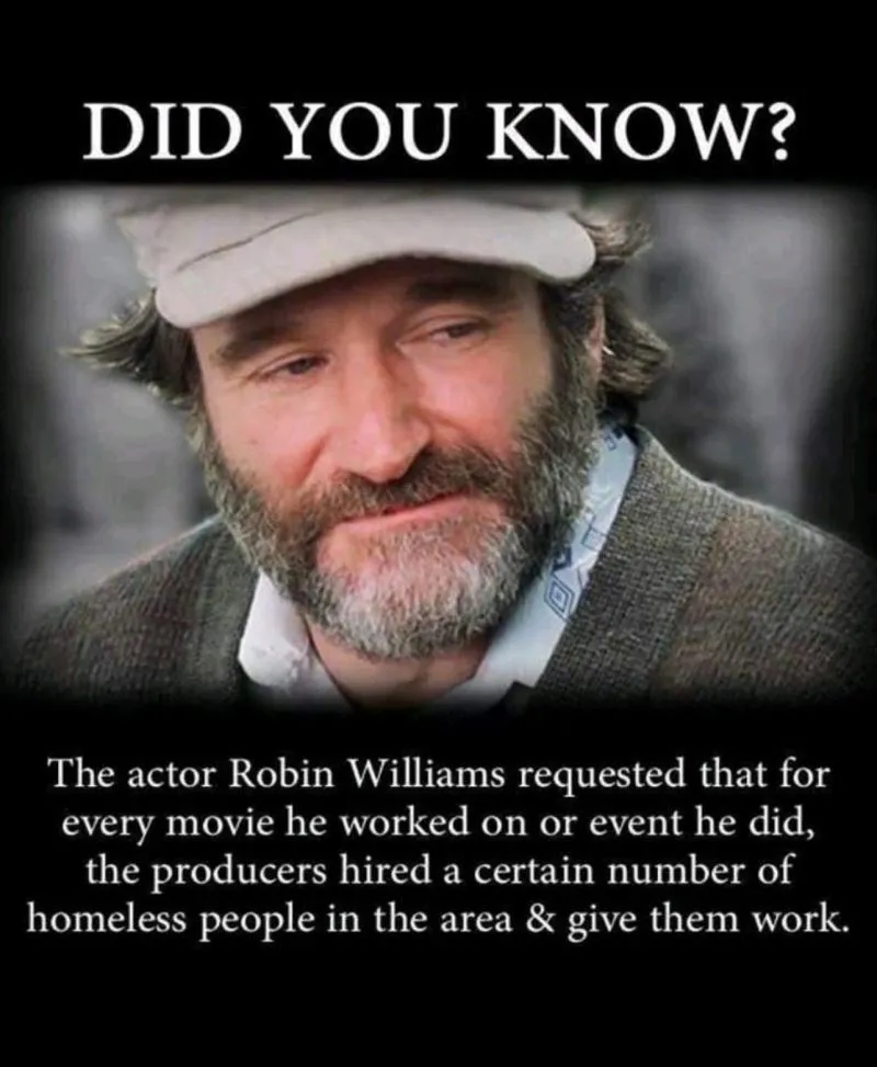 Image: Robin WIlliams et les SDF