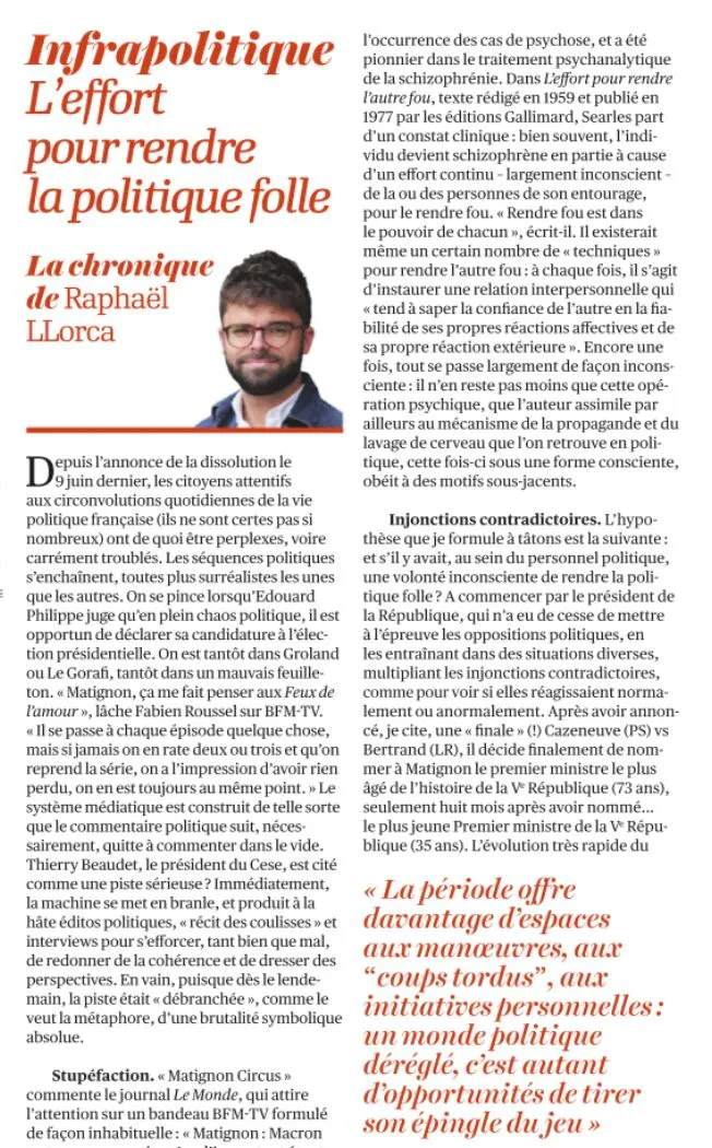 Image: La schizophrénie se déclare à cause de l'entourage