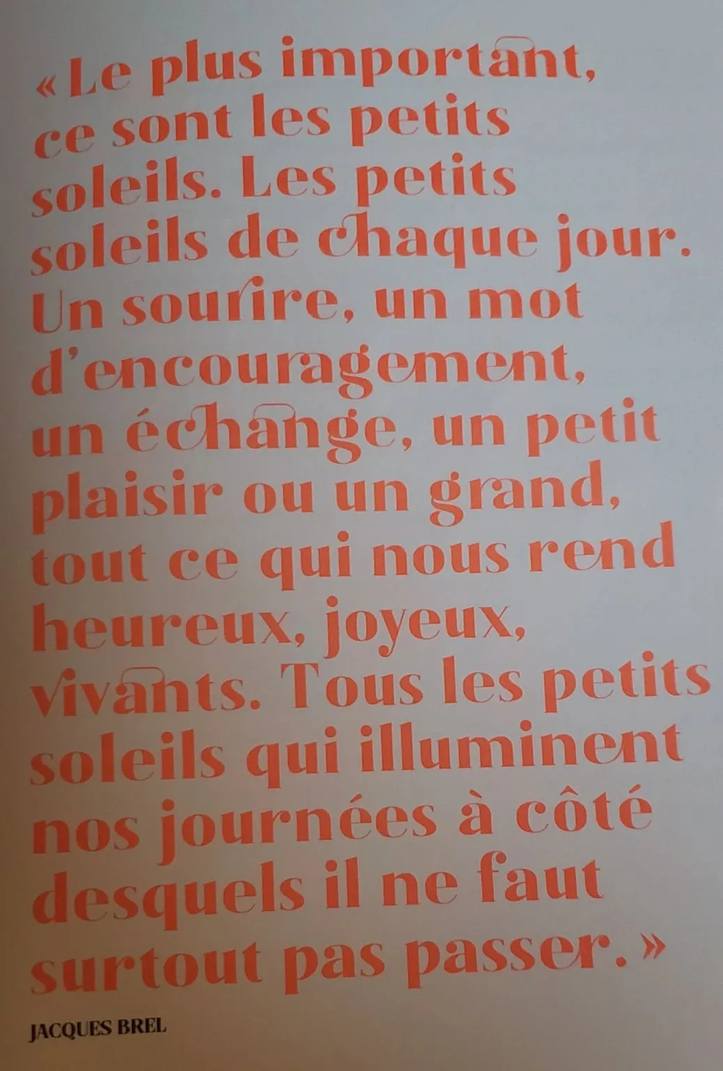 Image: Les beaux mots de Brel