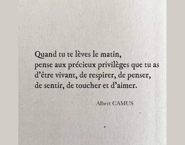 Image: Citation d’Albert Camus