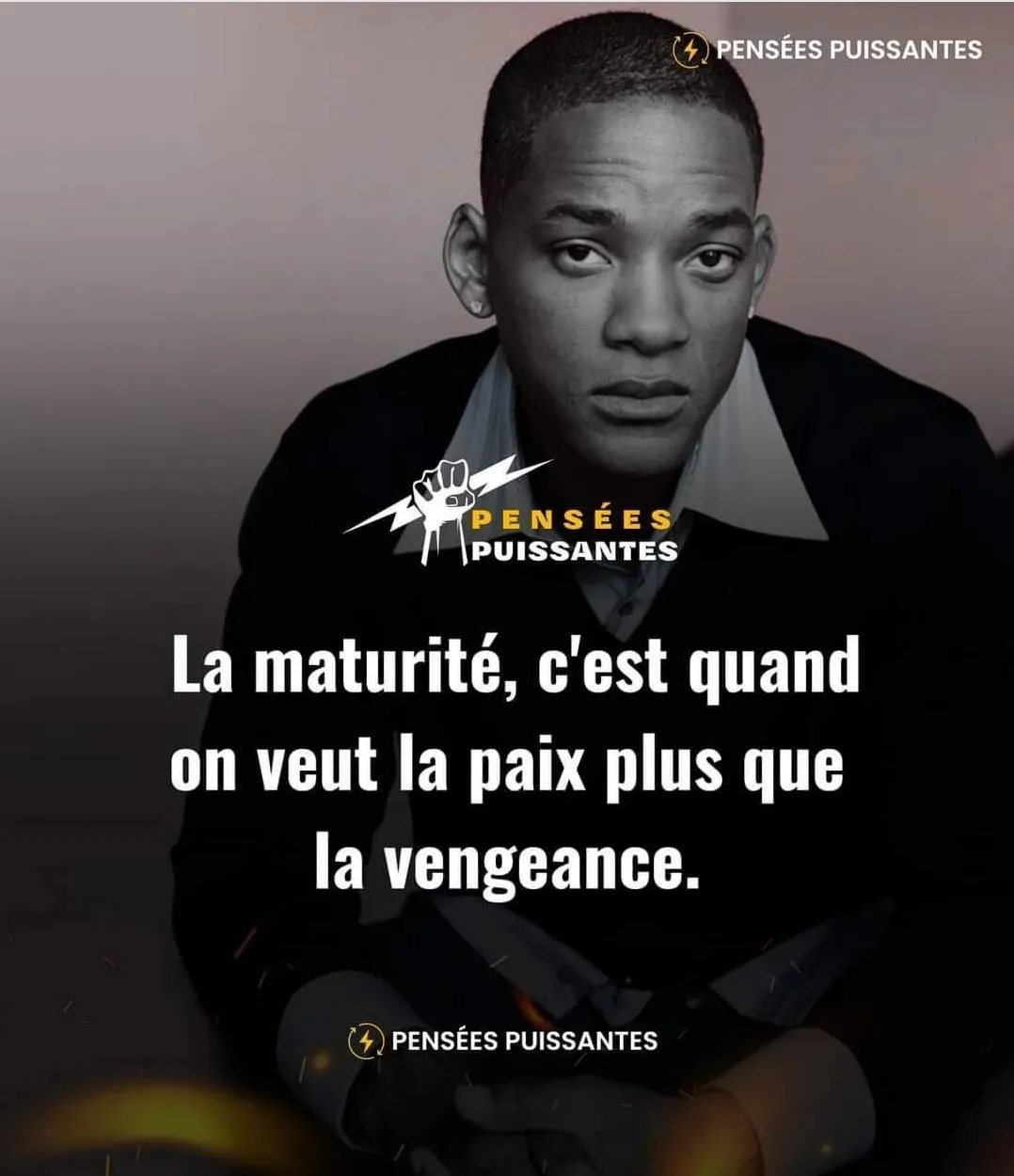 Image: Une pensée hyper-puissante. Mais est-elle de Will Smith ?