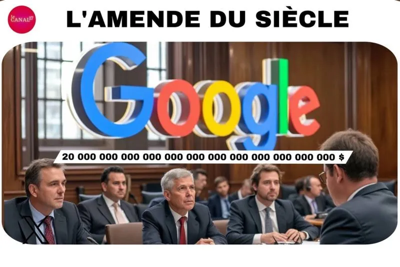 Image: Amende russe colossale pour Google