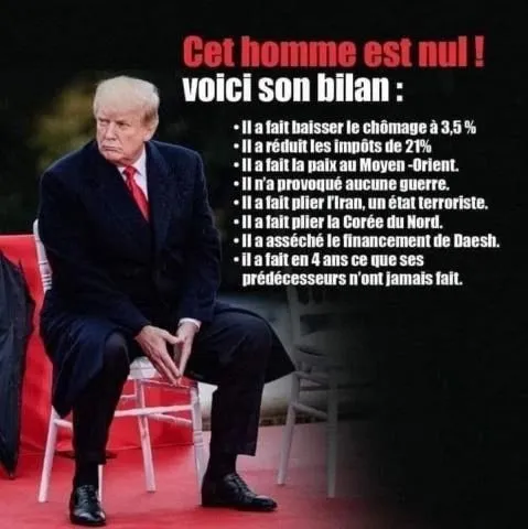 Image: Trump est mieux que Biden, ou pas.