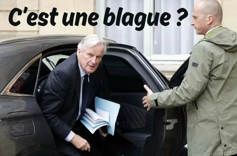 Image: Barnier repart avec les poches toutes pleines
