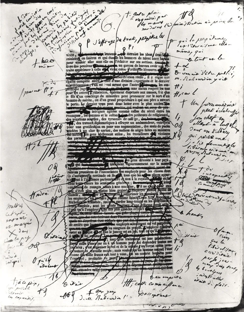 Image: Les corrections de Balzac