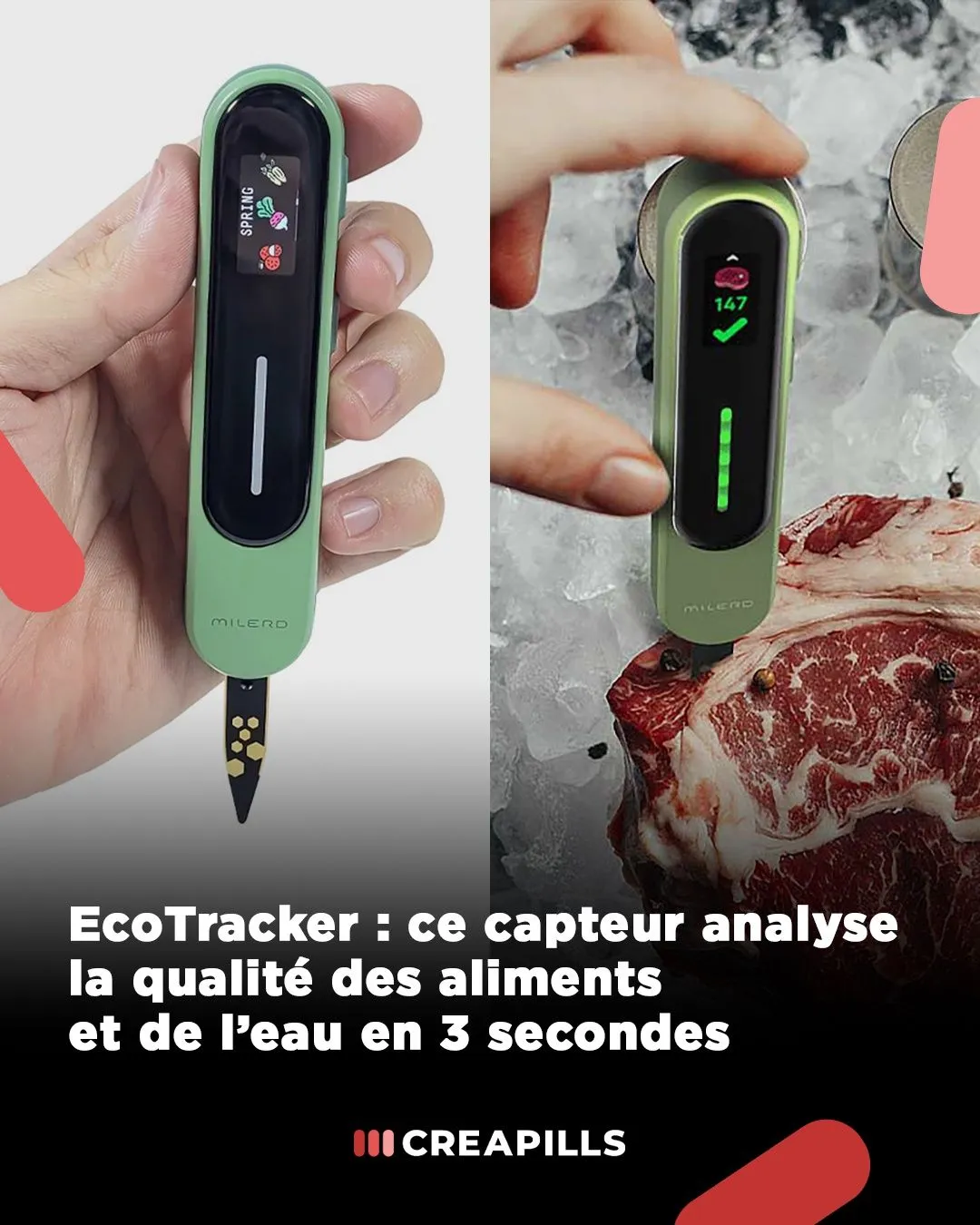 Image: L’EcoTracker, un dispositif pour prévenir des intoxications alimentaires