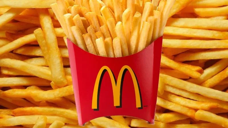 Image: Les ingrédients des frites MacDo