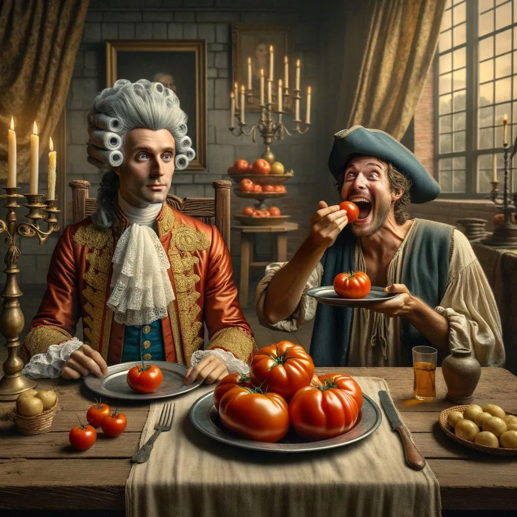 Image: Au XVIe siècle, on pouvait mourir en mangeant des tomates