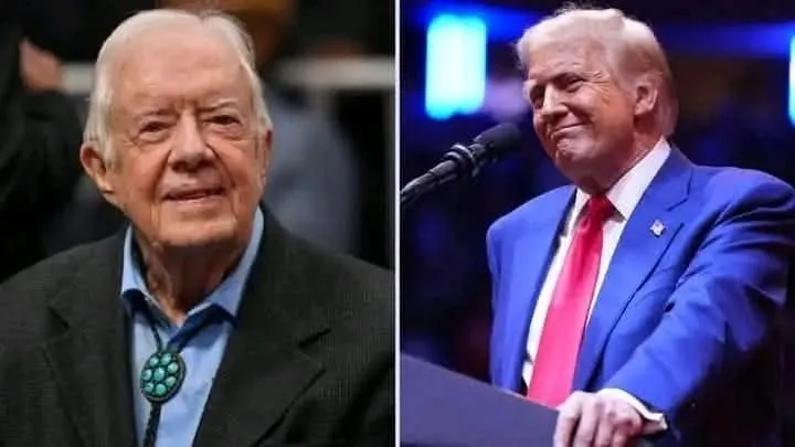 Image: Les mots de Jimmy Carter à Donald Trump sur la Chine