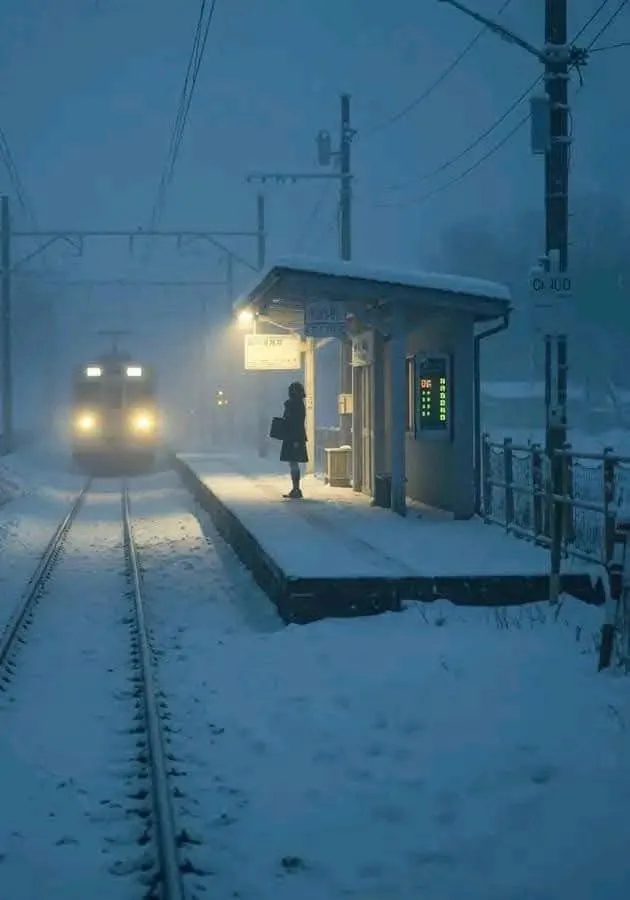 Image: La gare de Kami-Shirataki ouverte pour 1 passagère