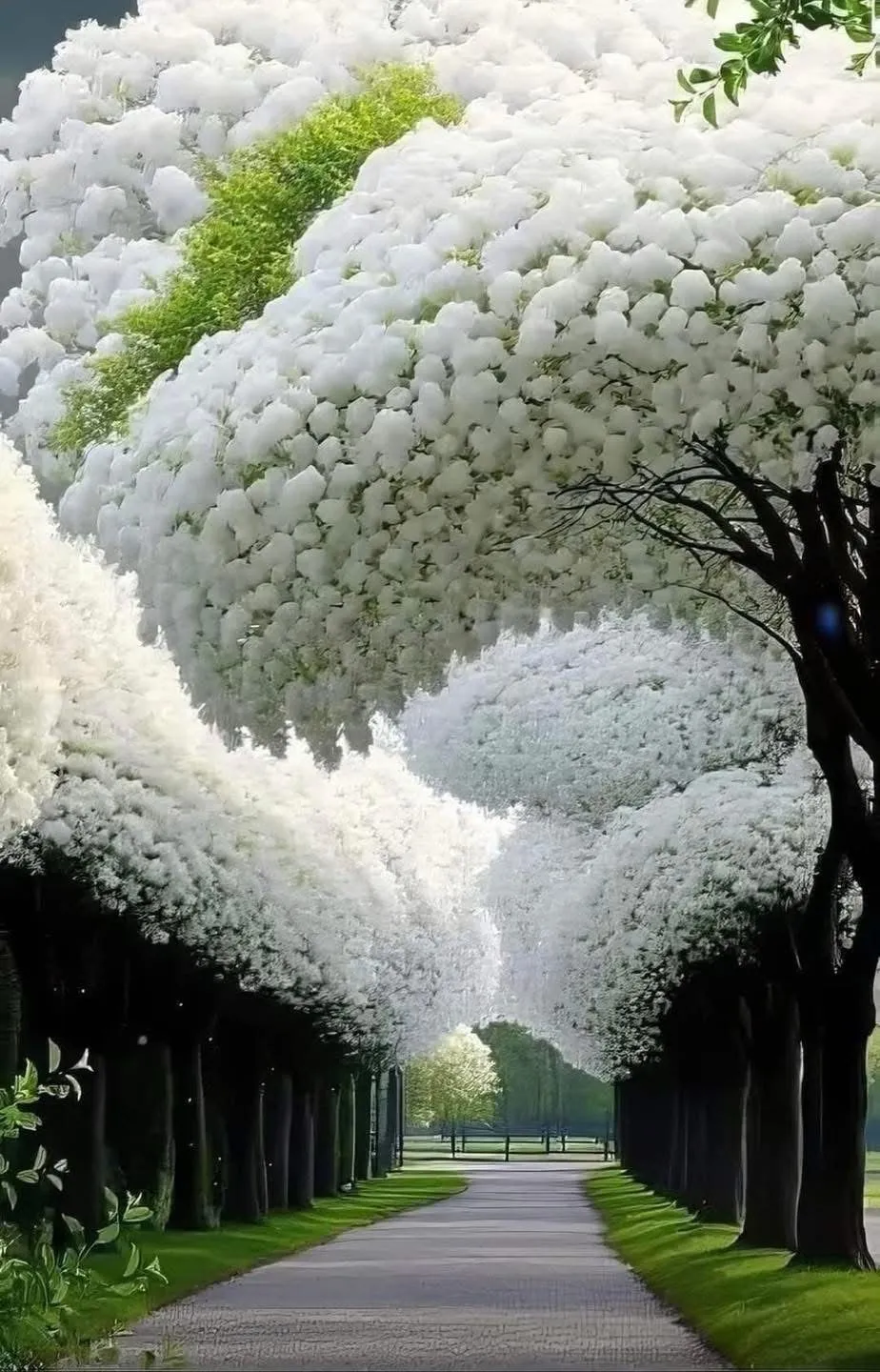 Image: Cette photo des fleurs de murier est-elle réelle ?