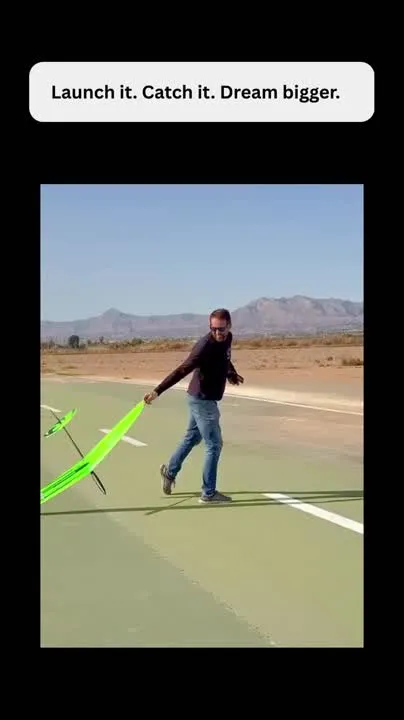 Image: Un  avion-boomerang innovant
