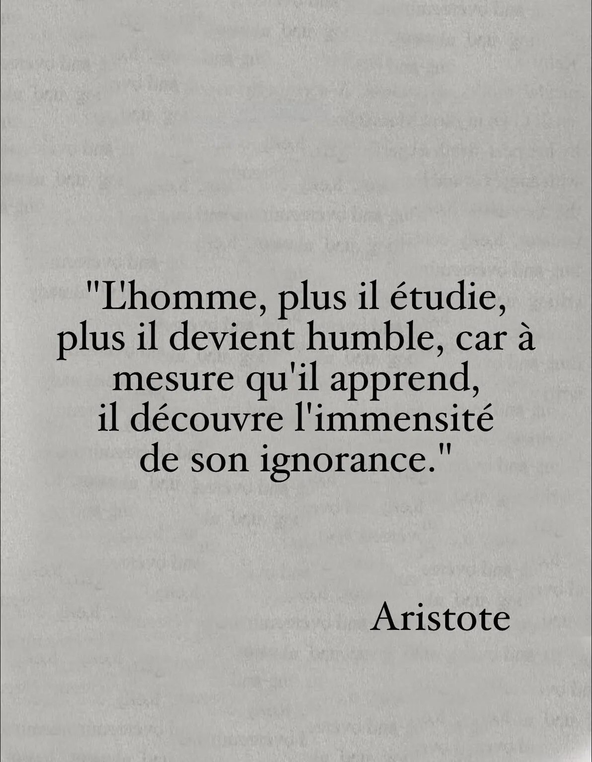 Image: Citation d'Aristote