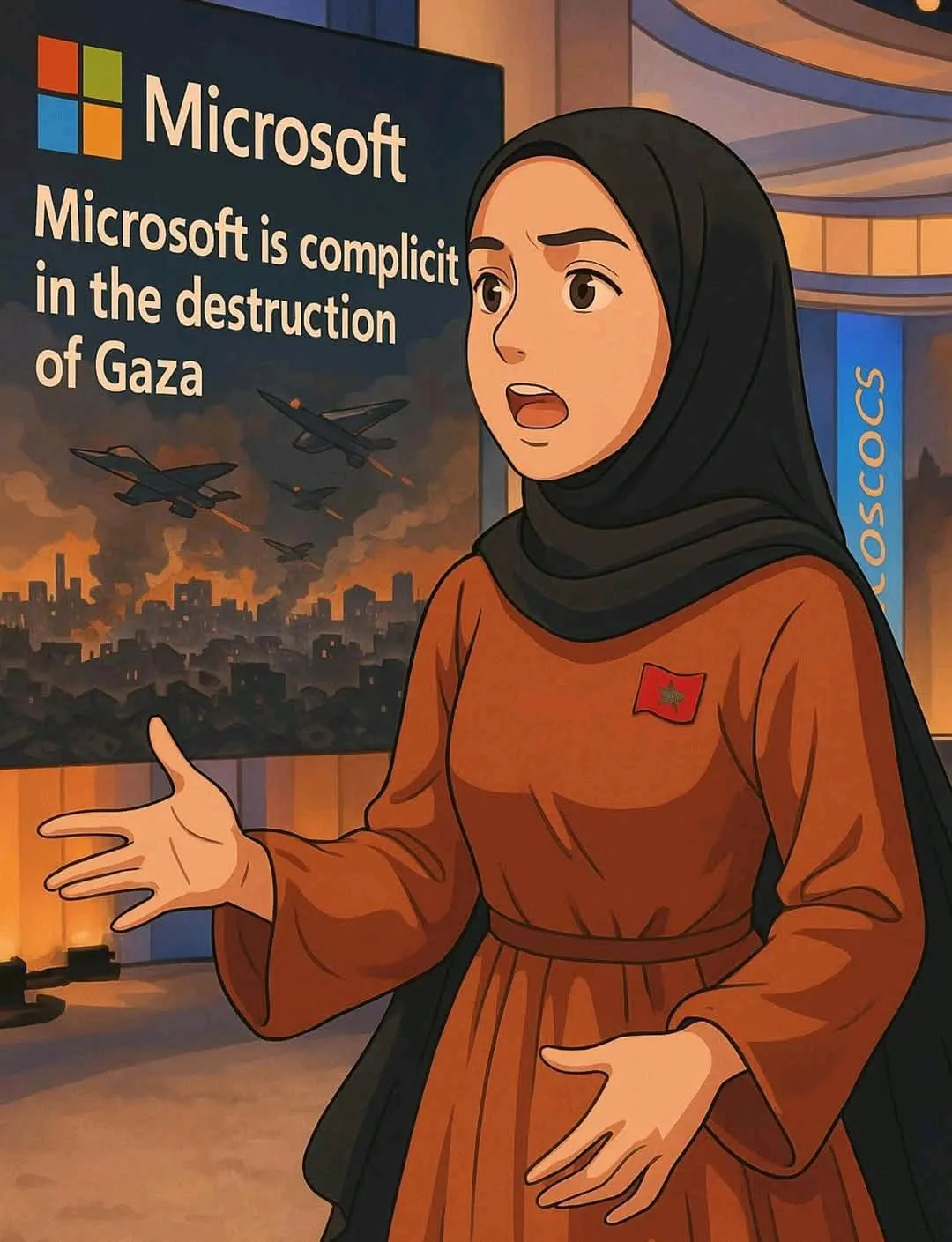 Image: Microsoft détruit Gaza