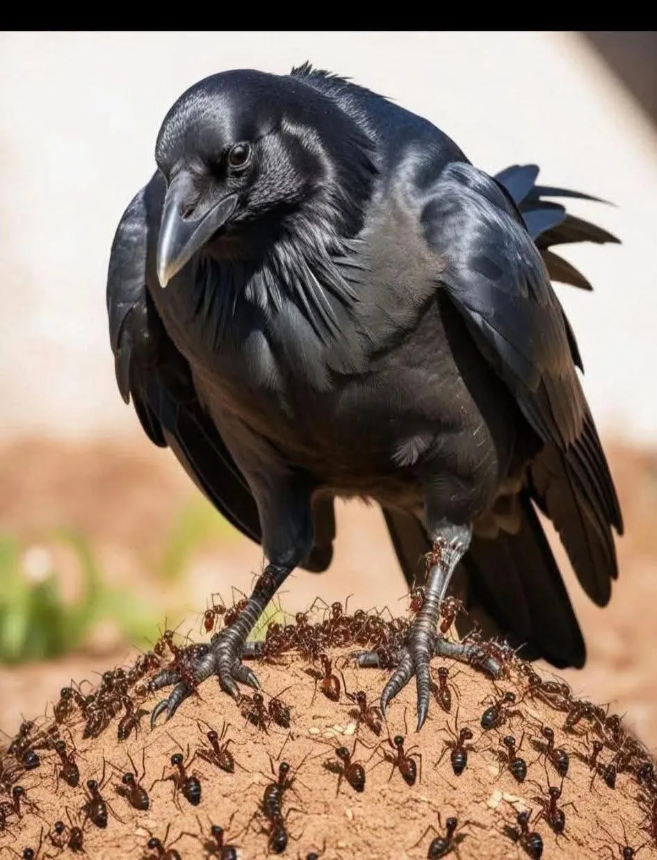 Image: Le fourmillement des corbeaux