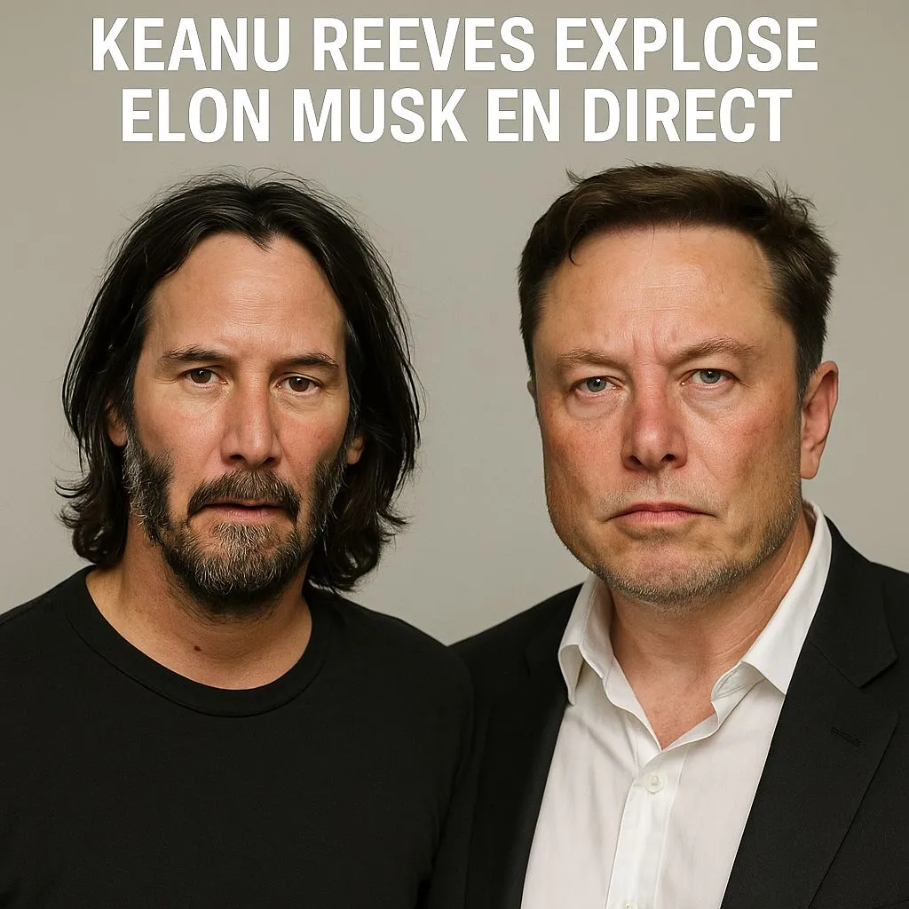 Image: Quand Keanu Reeves et Elon Musk débattent sur l'IA