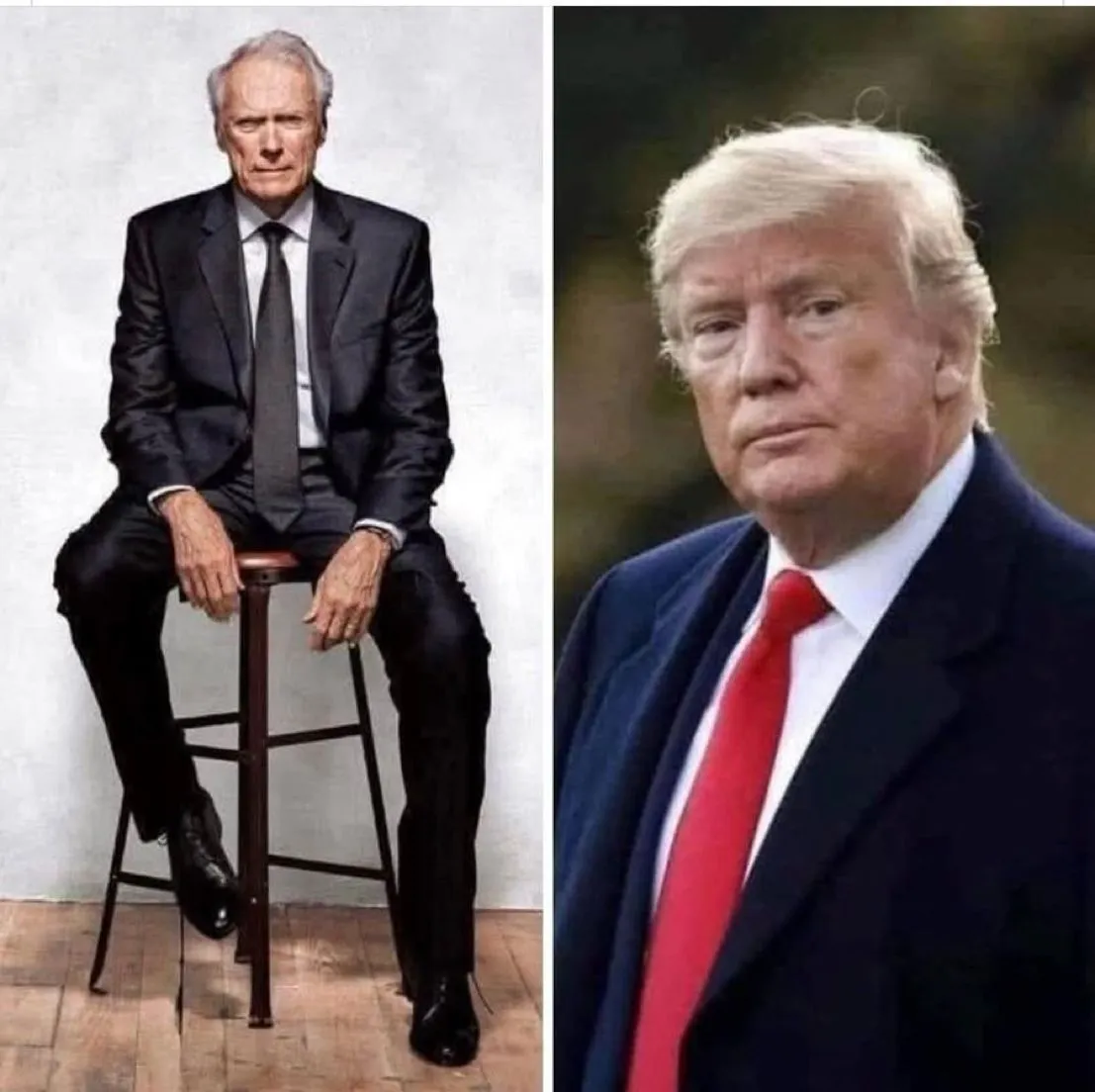 Image: Clint Eastwood aime Trump