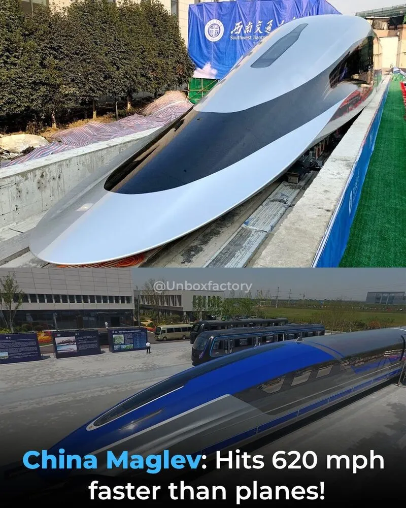 Image: Un TGV chinois à vitesse de 620 mi/h