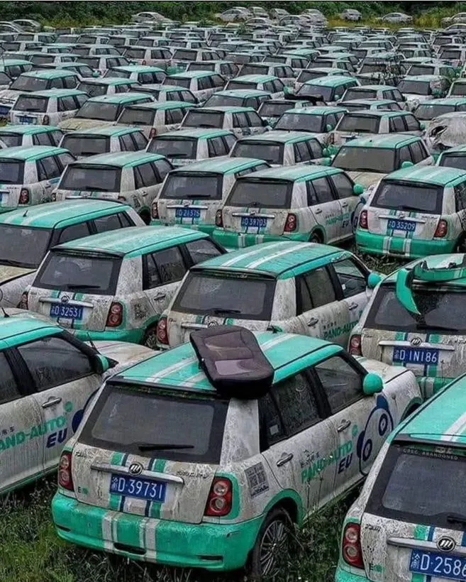 Image: 20.000 véhicules électriques Auto Panda abandonnés