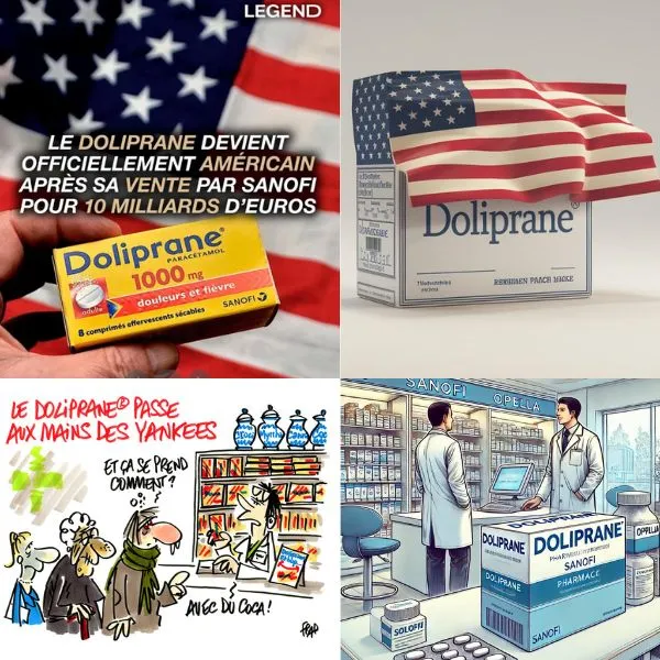 Image: Doliprane a été vendu aux Américains