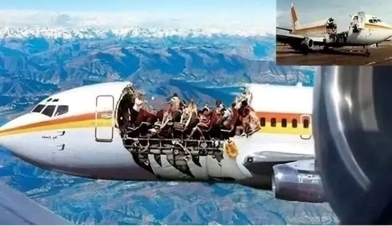 Image: Le vol 243 voit son fuselage arraché mais tout le monde survit