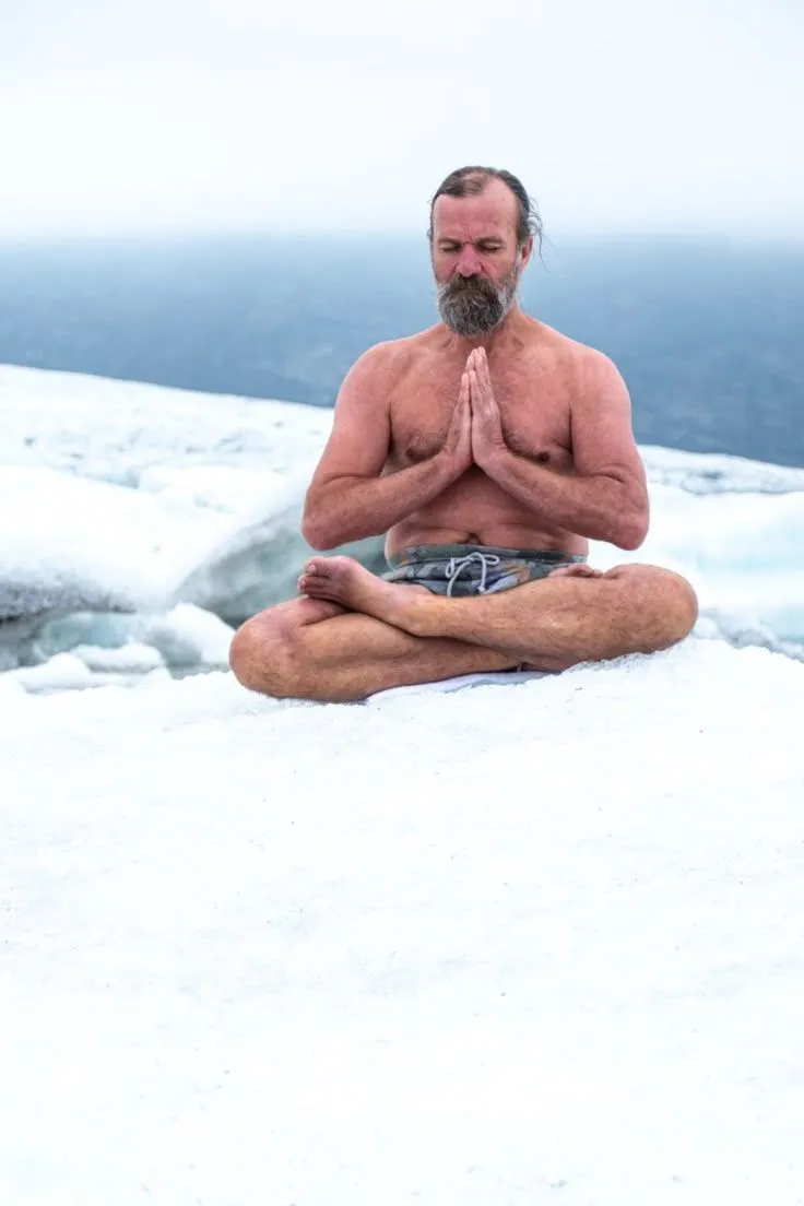 Image: Wim Hoff sait lutter contre le froid, c'est un superhumain !