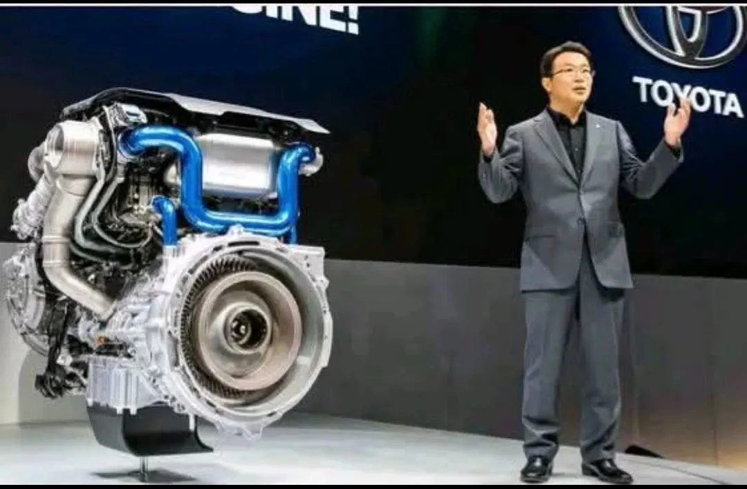 Image: Le moteur à hydrogène de Toyota