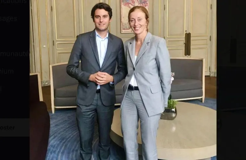 Image: Charlotte Caubel, magistrate pistonnée par Emmanuel Macron et Edouard Philippe