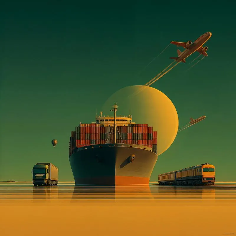 Image: Le porte-conteneurs est le mode de transport de marchandises le plus écolo