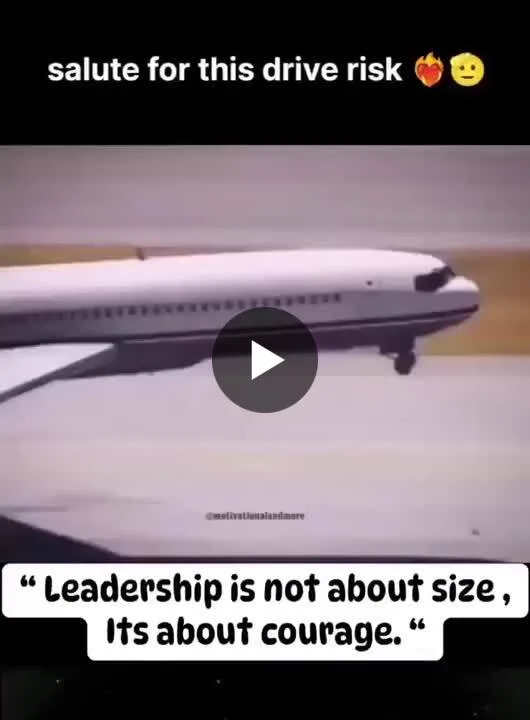 Image: Le leadership d'un 4X4 pour sauver un avion
