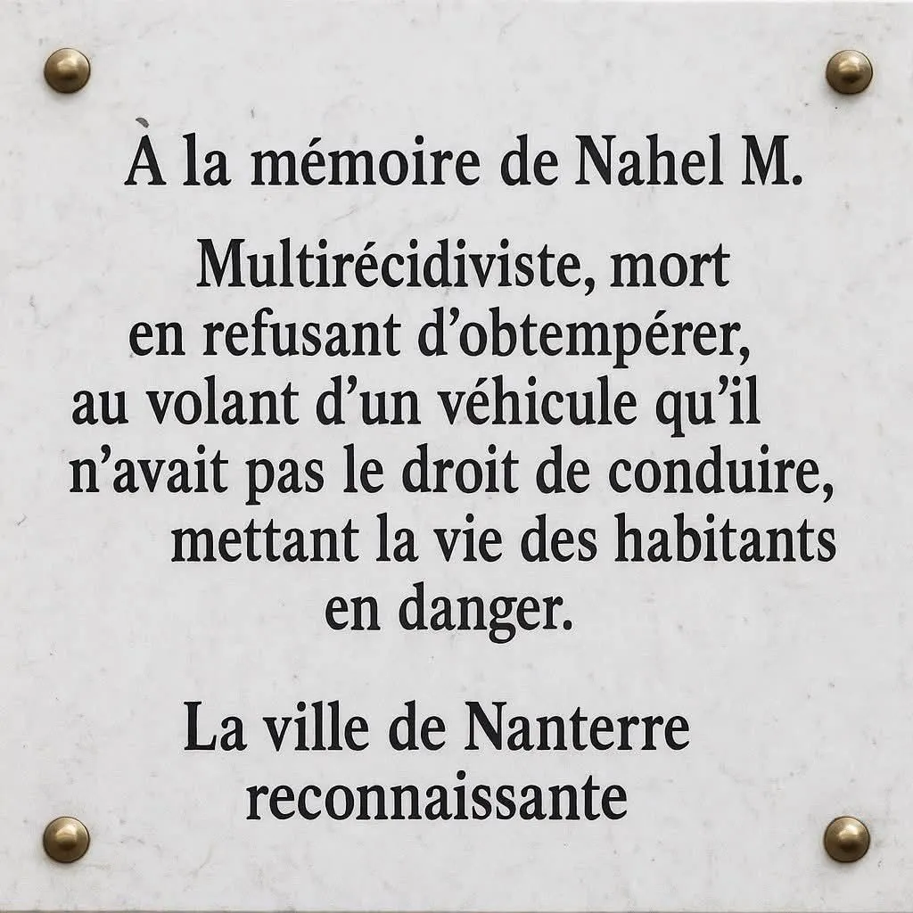 Image: Le maire de Nanterre veut installer une plaque en hommage à Nahel