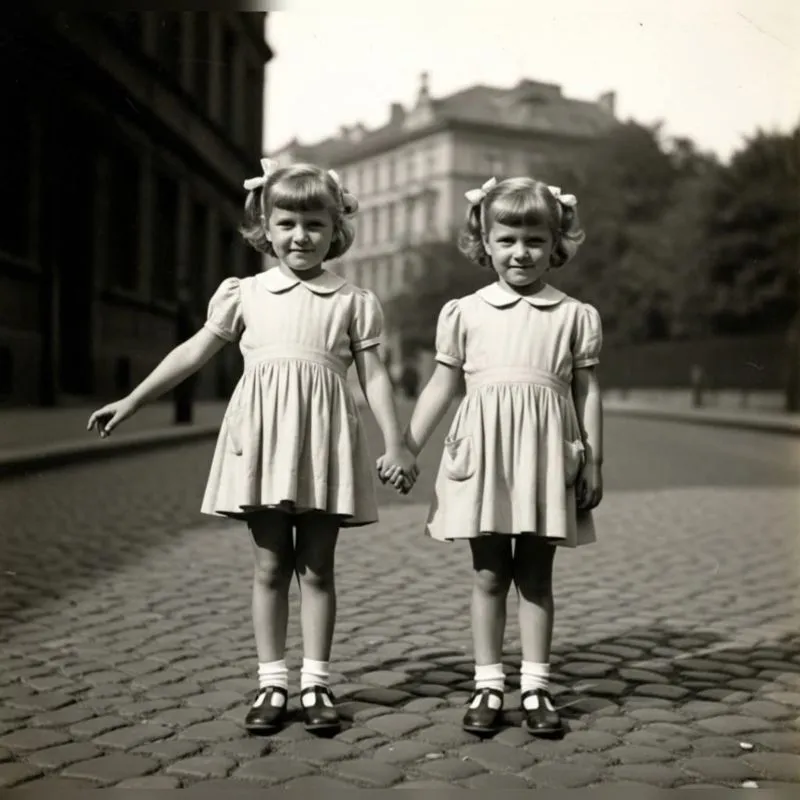 Image: La photo des jumelles tchèques… et le rôle du Dr Mengele