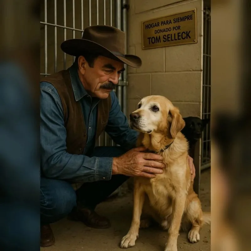 Image: Tom Selleck à racheté un refuge pour chiens