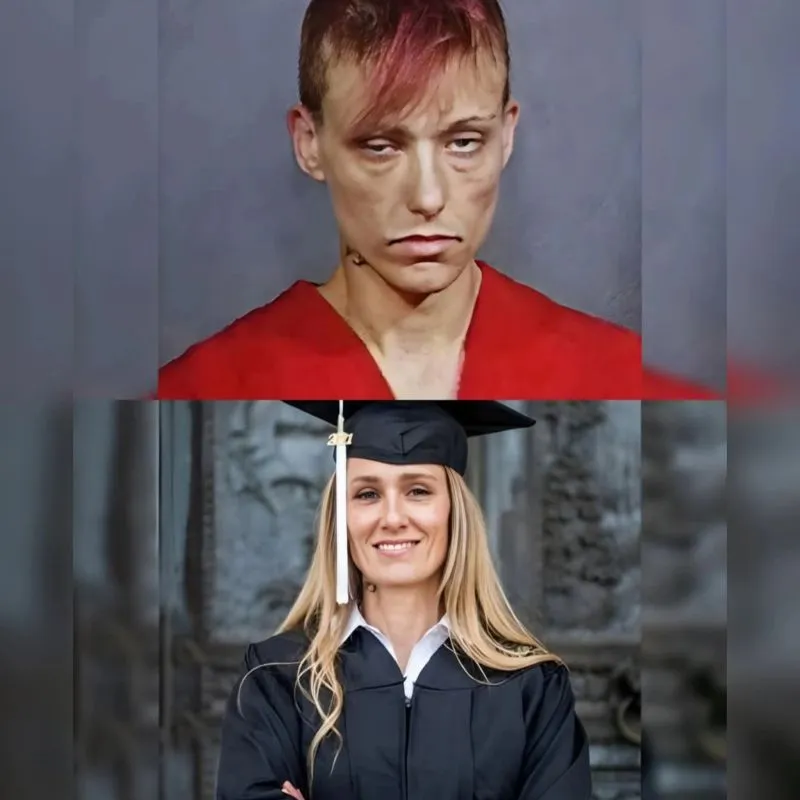 Image: Jenny Burton, 40 ans, droguée, diplômée
