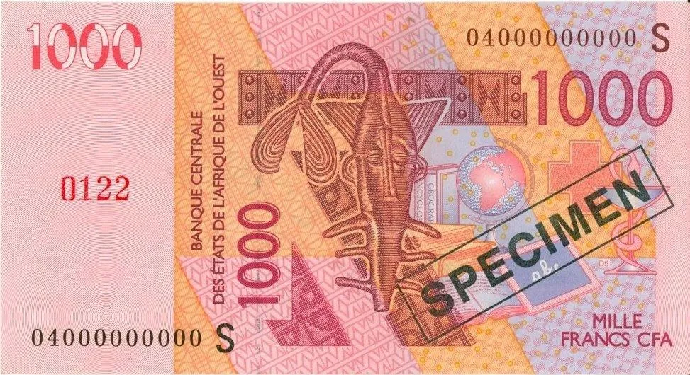 Image: Un billet de 1.000 fr CFA coûte + de 1.000 fr CFA à fabriquer…
