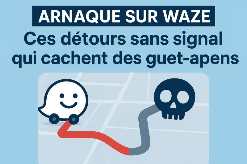 Image: Waze peut vous mener dans des guet-apens