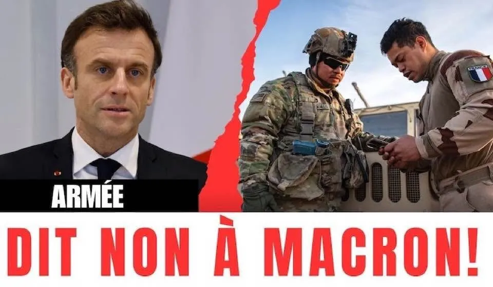 Image: L'armée française a refusé un ordre de Macron