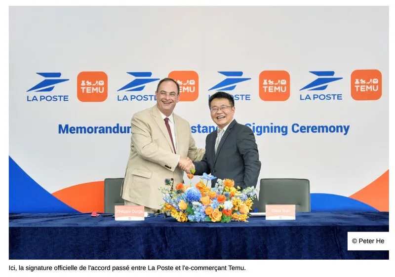 Image: La Poste s’associe à Temu