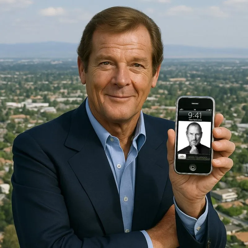 Image: Les iPhone sont toujours présentés avec la même heure (9h41) en hommage à James Bond