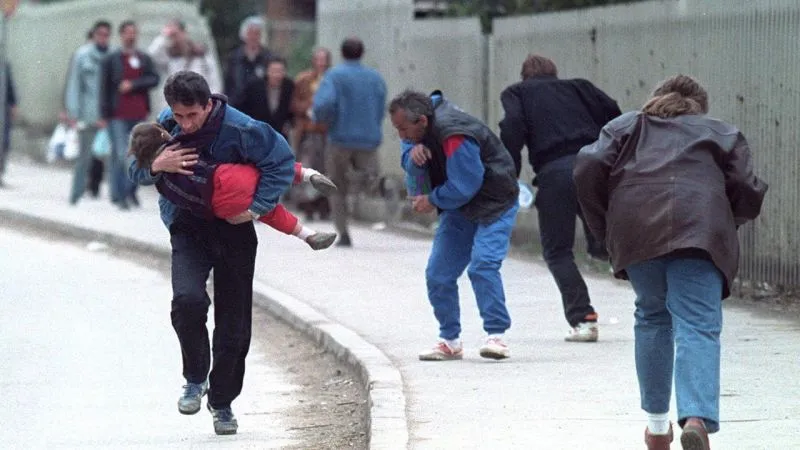 Image: Les safaris humains pendant la guerre de Bosnie