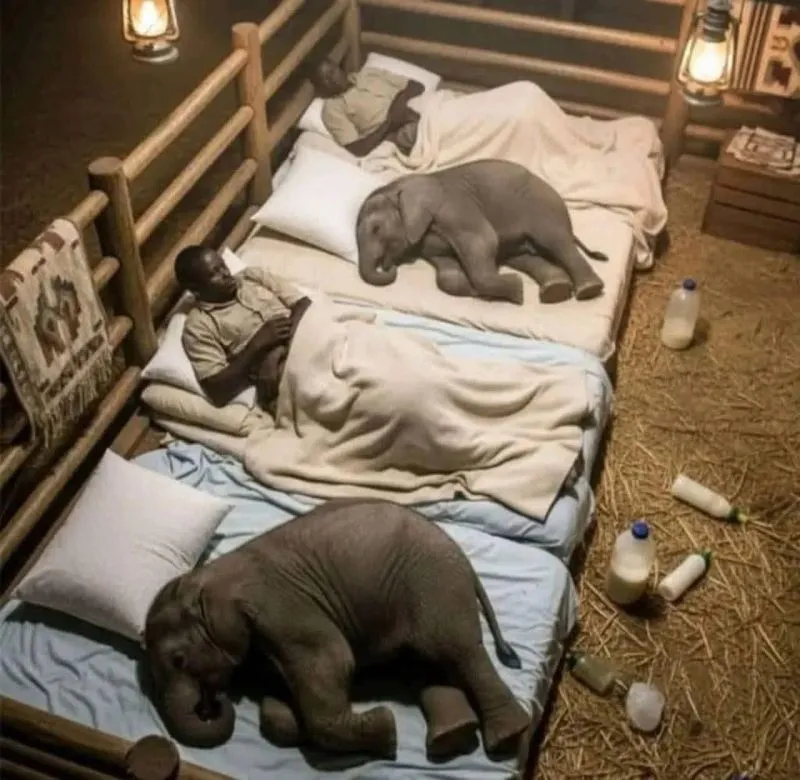 Image: Le sanctuaire à éléphanteaux de David Sheldrick Wildlife Trust